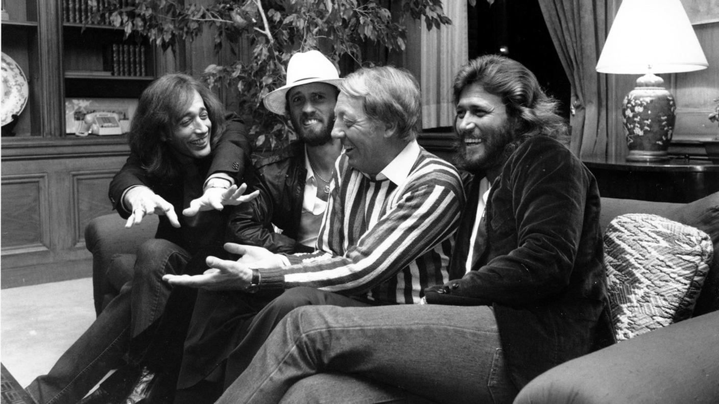 Stigwood con i Bee Gees