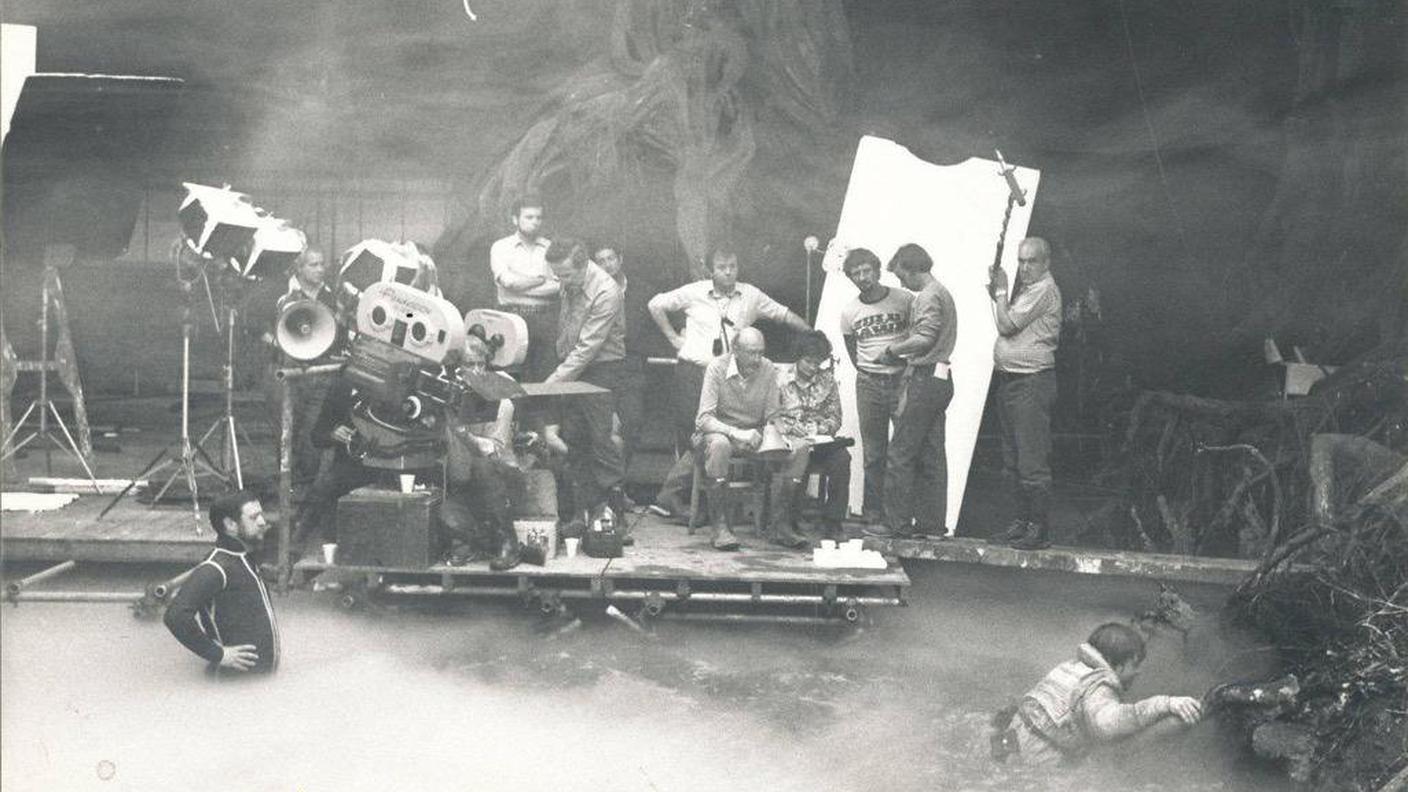 Mark sul set di Dagobah