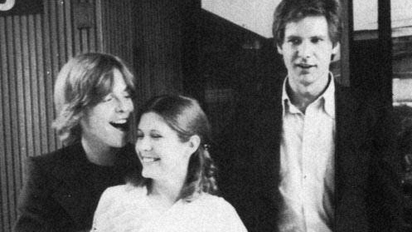 Carrie Fisher e Harrison Ford