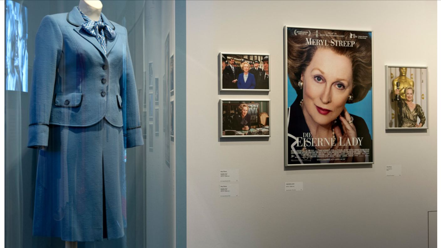 Meryl Streep mimeticamente Thatcher