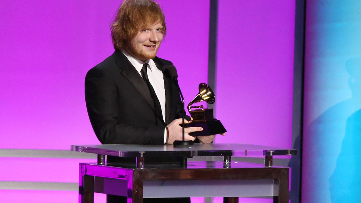 Il cantautore britannico Ed Sheeran