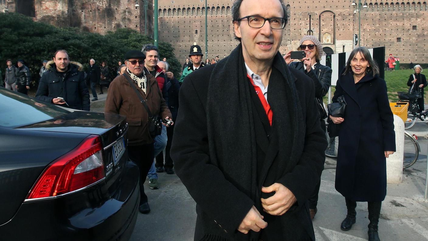 Presente anche Roberto Benigni