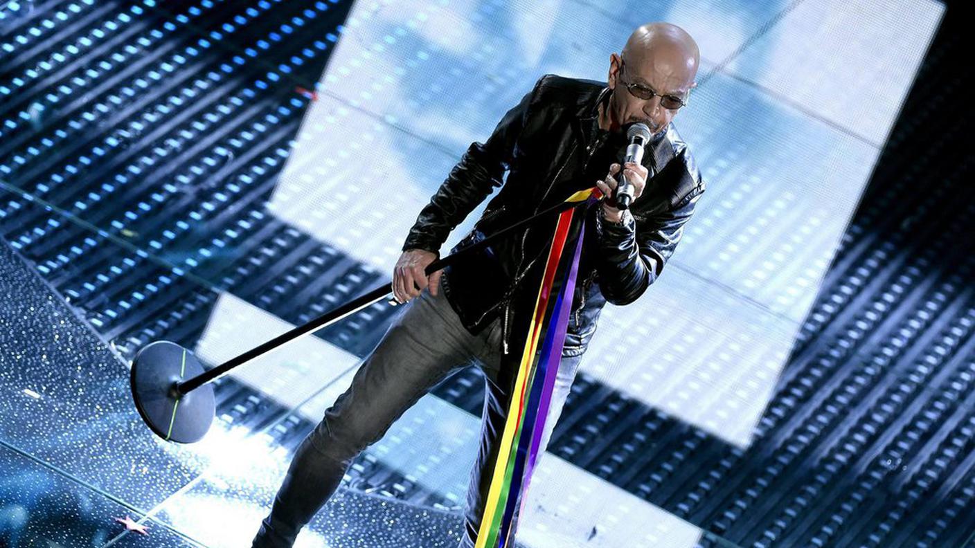 Enrico Ruggeri a Sanremo 2016