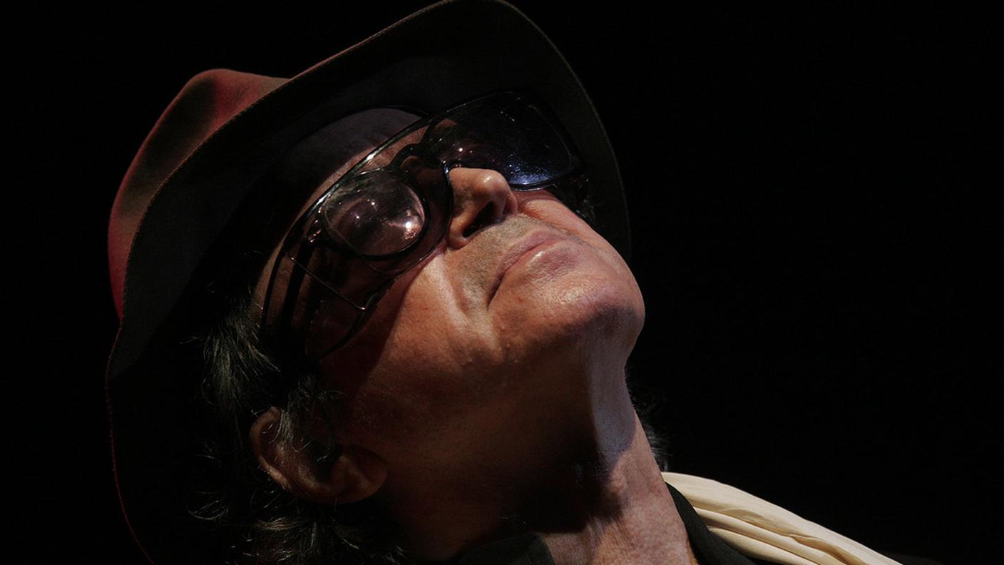 Leandro Gato Barbieri durante una sua esibizione