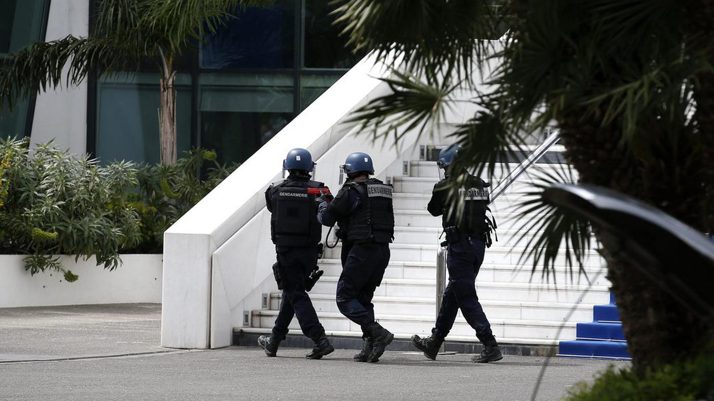 Palais du cinema: la polizia si esercita