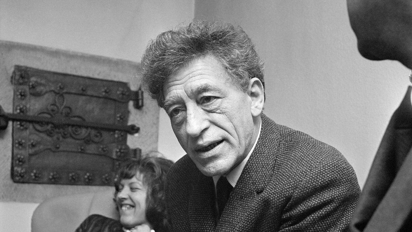 Alberto Giacometti immortalato nel 1962