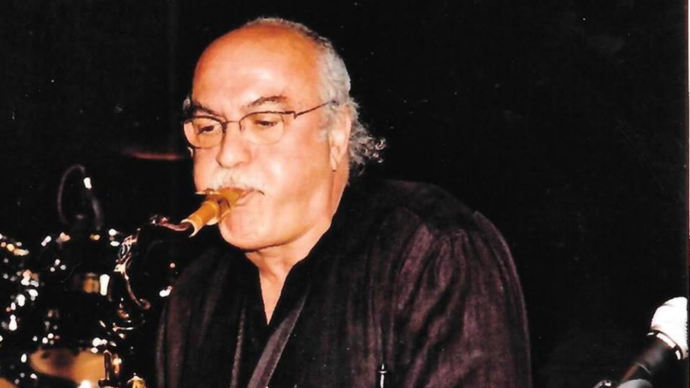 In scena con l'amato sassofono