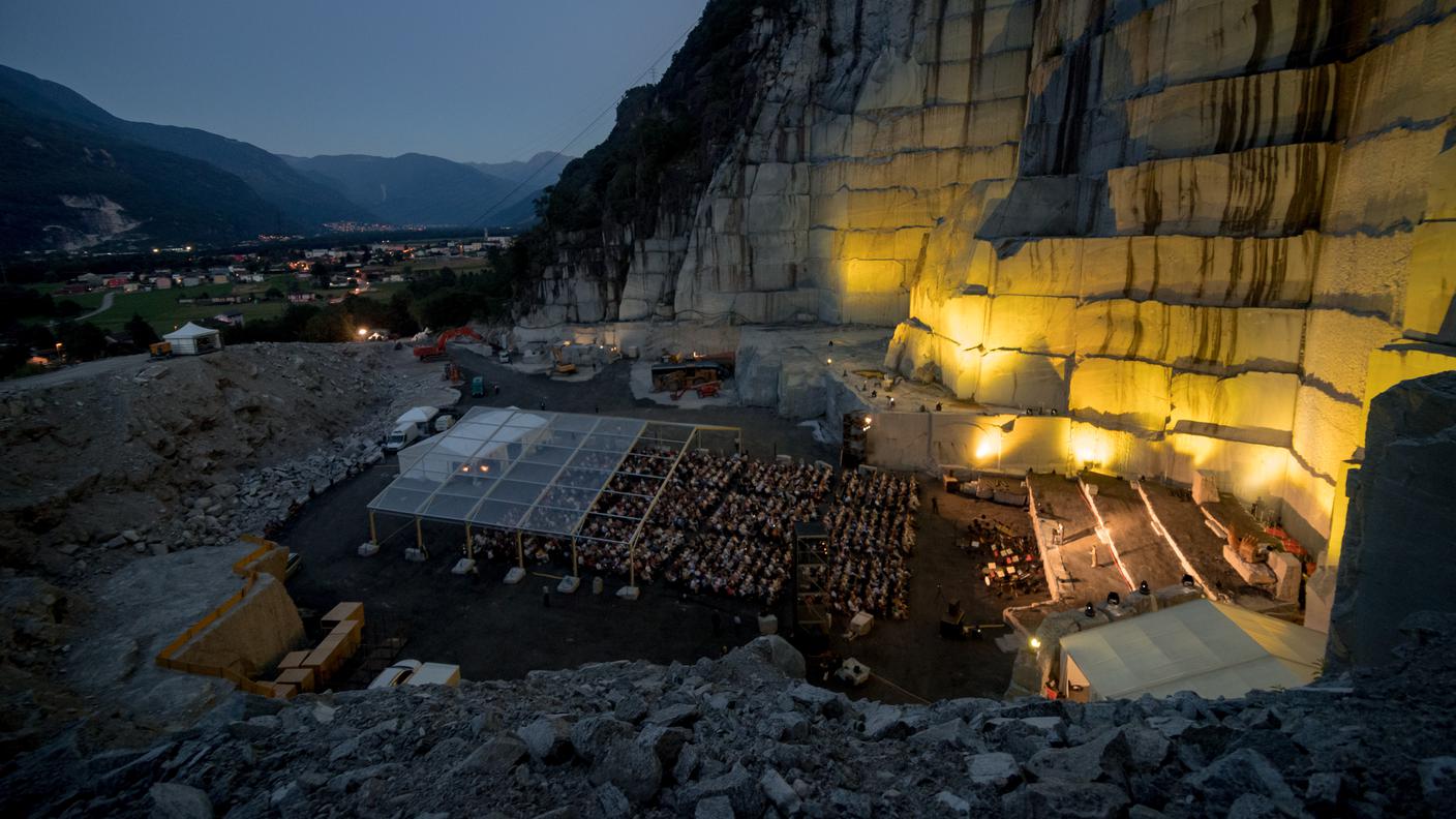 Un'ambientazione fuori dal comune per un'opera lirica