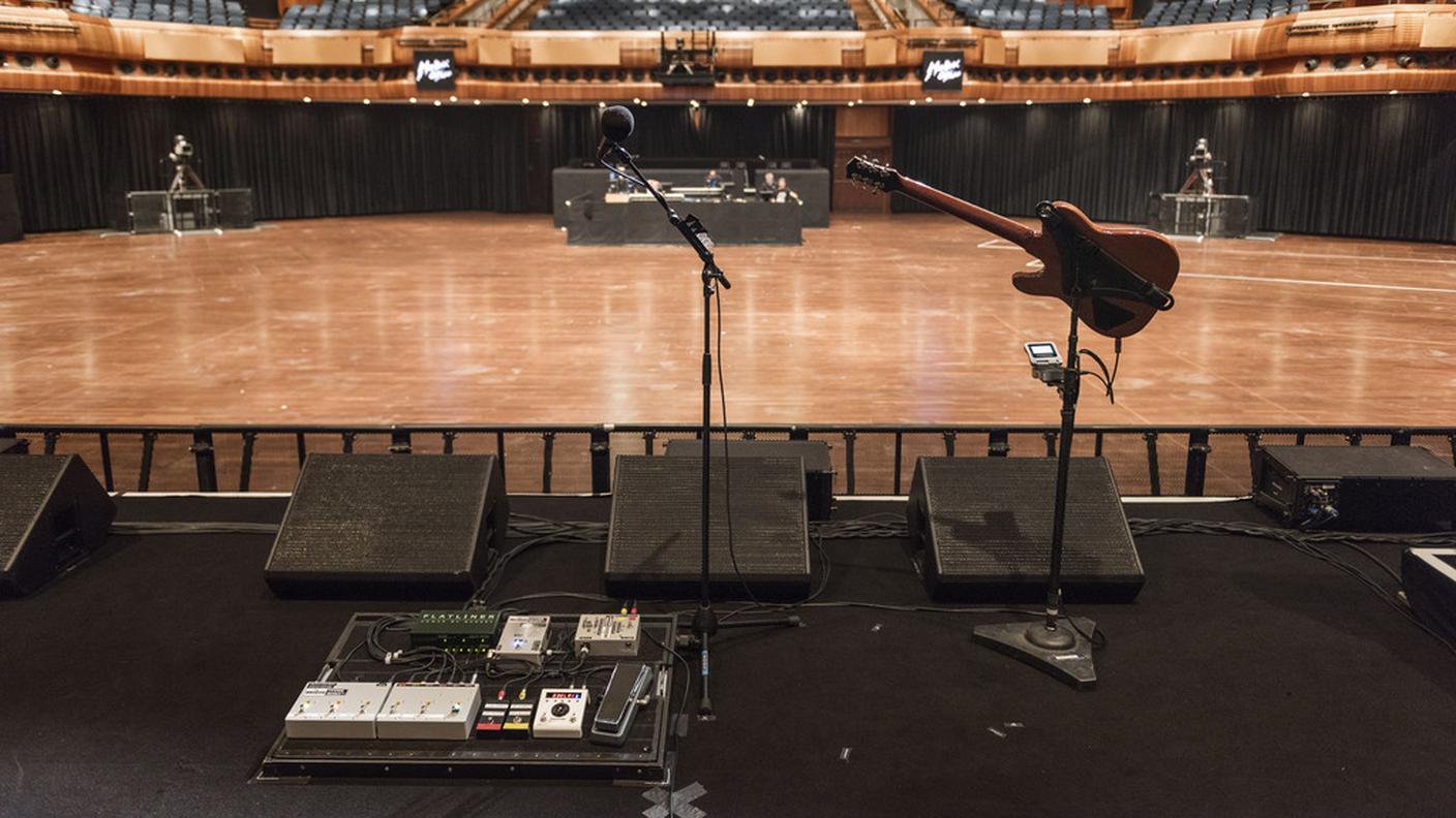 L'auditorium Strawinski, la principale sala della manifestazione
