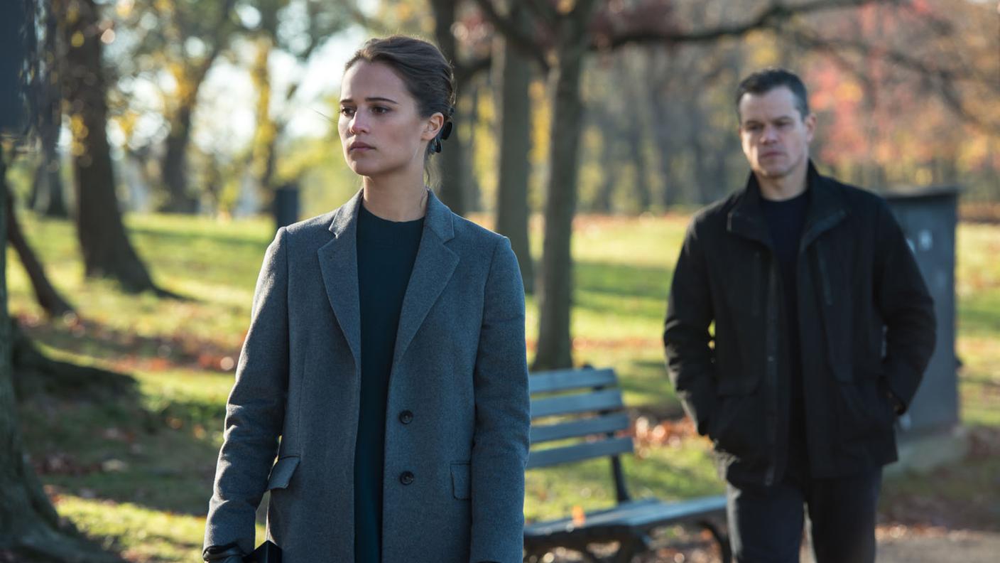 Alicia Vikander e Matt Damon