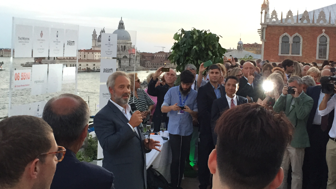 Il regista Sam Mendes è predisente della giuria di Venezia 73