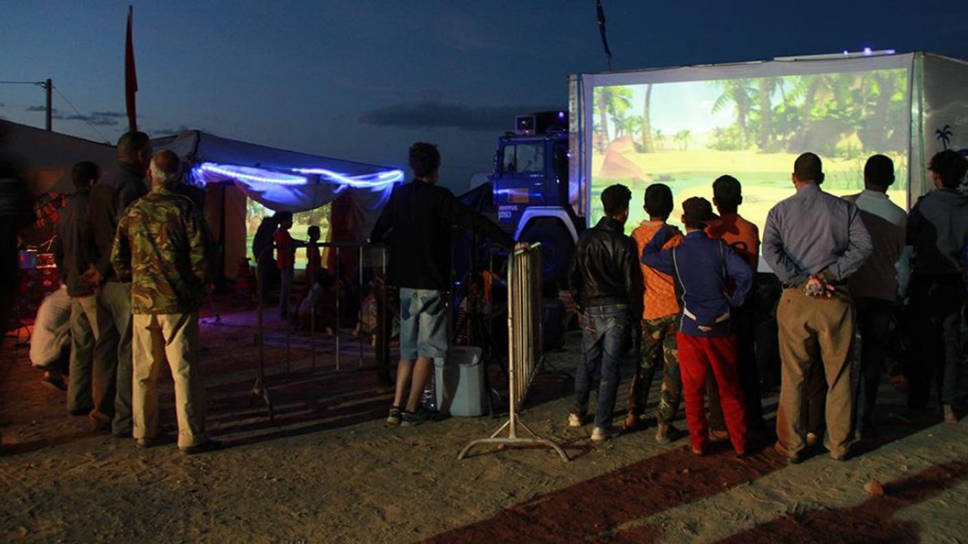 Il cinema.... anche senza energia elettrica