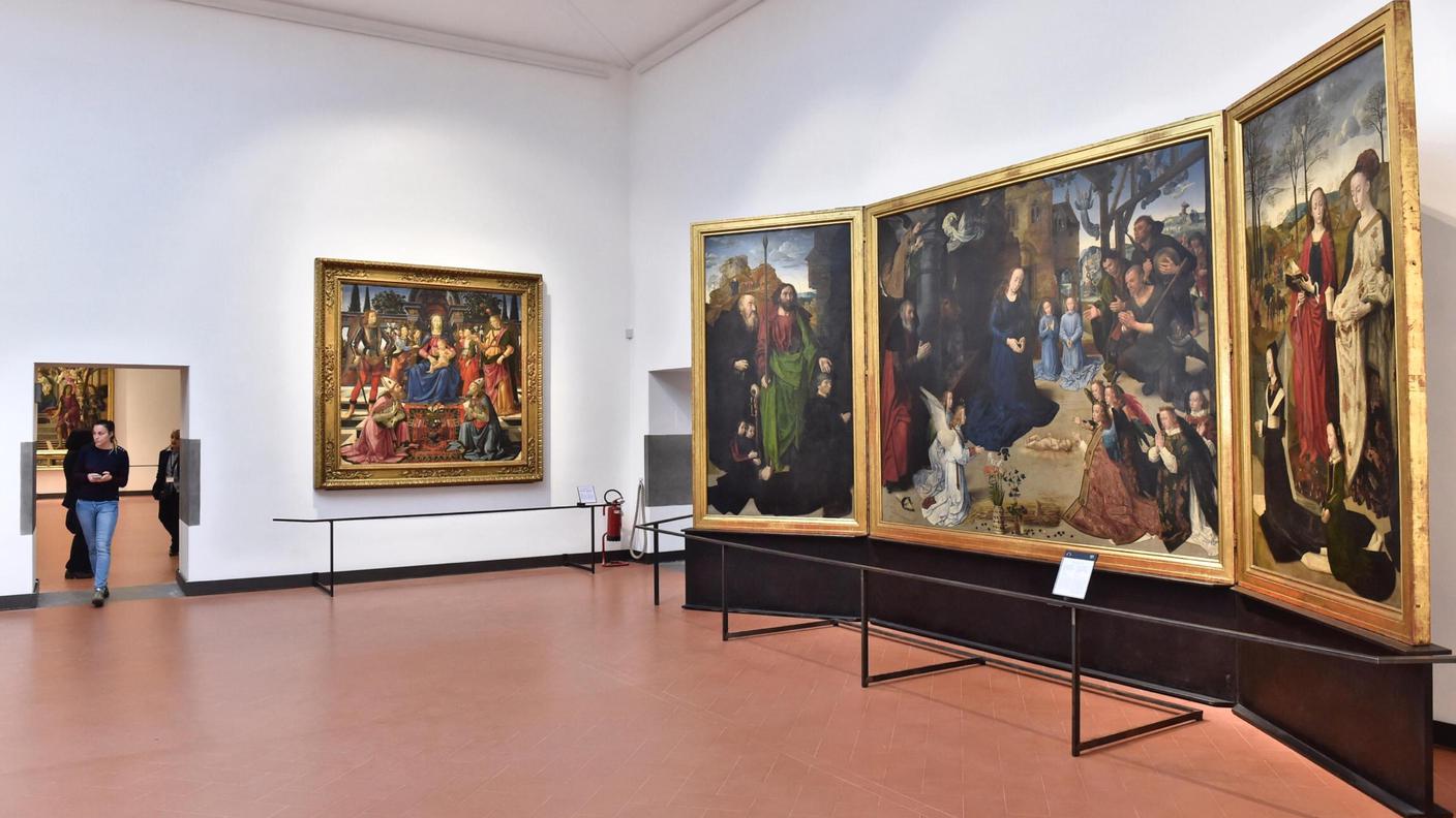 Uffizi - Pollaiolo e Botticelli 1
