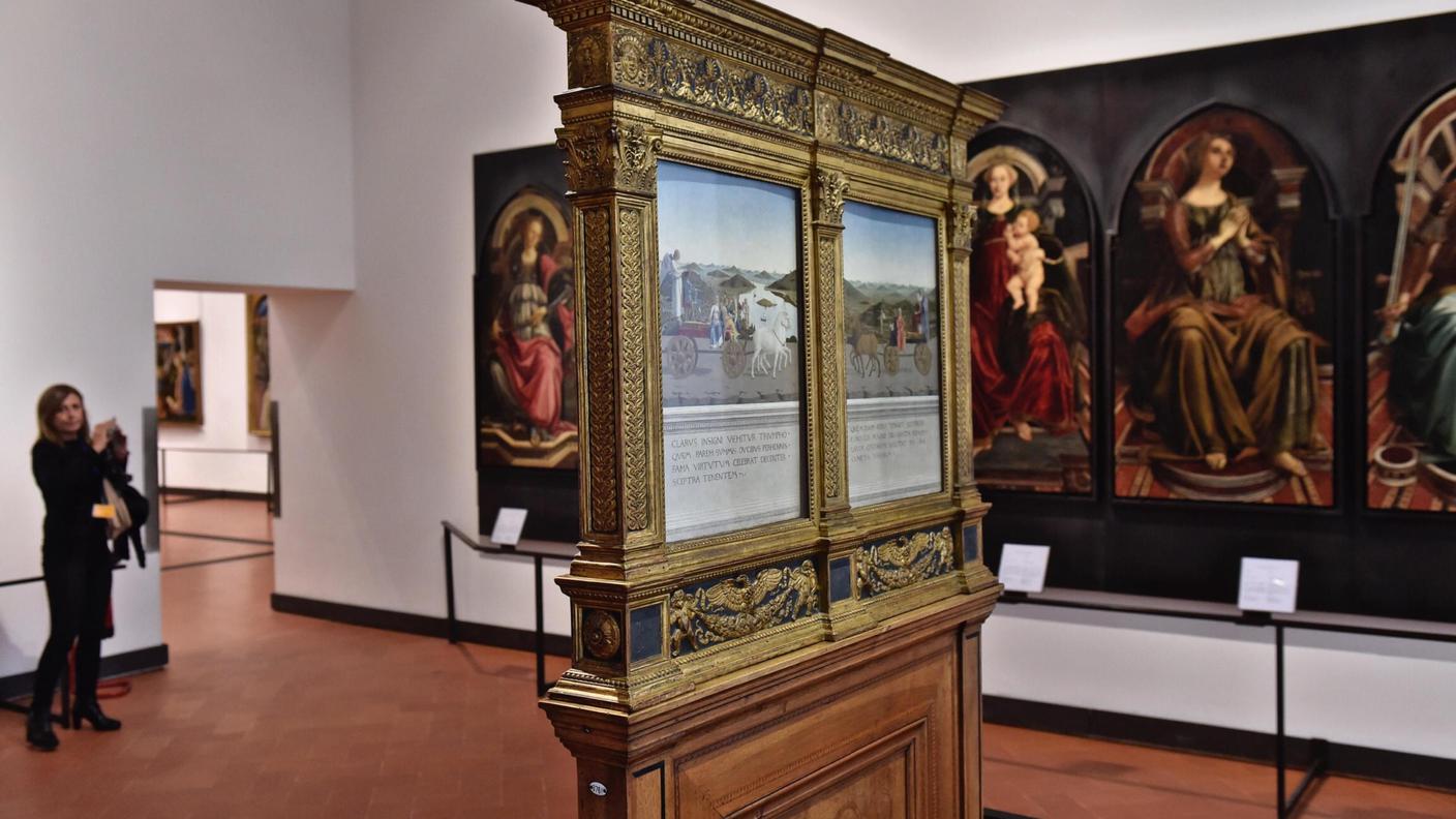 Uffizi - Pollaiolo e Botticelli 2