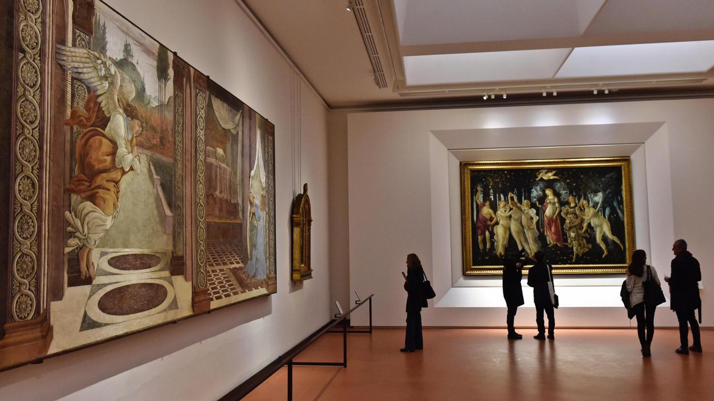Uffizi - Pollaiolo e Botticelli 3