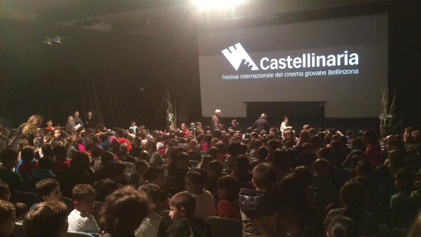 La sala dell'Espocentro durante Castellinaria