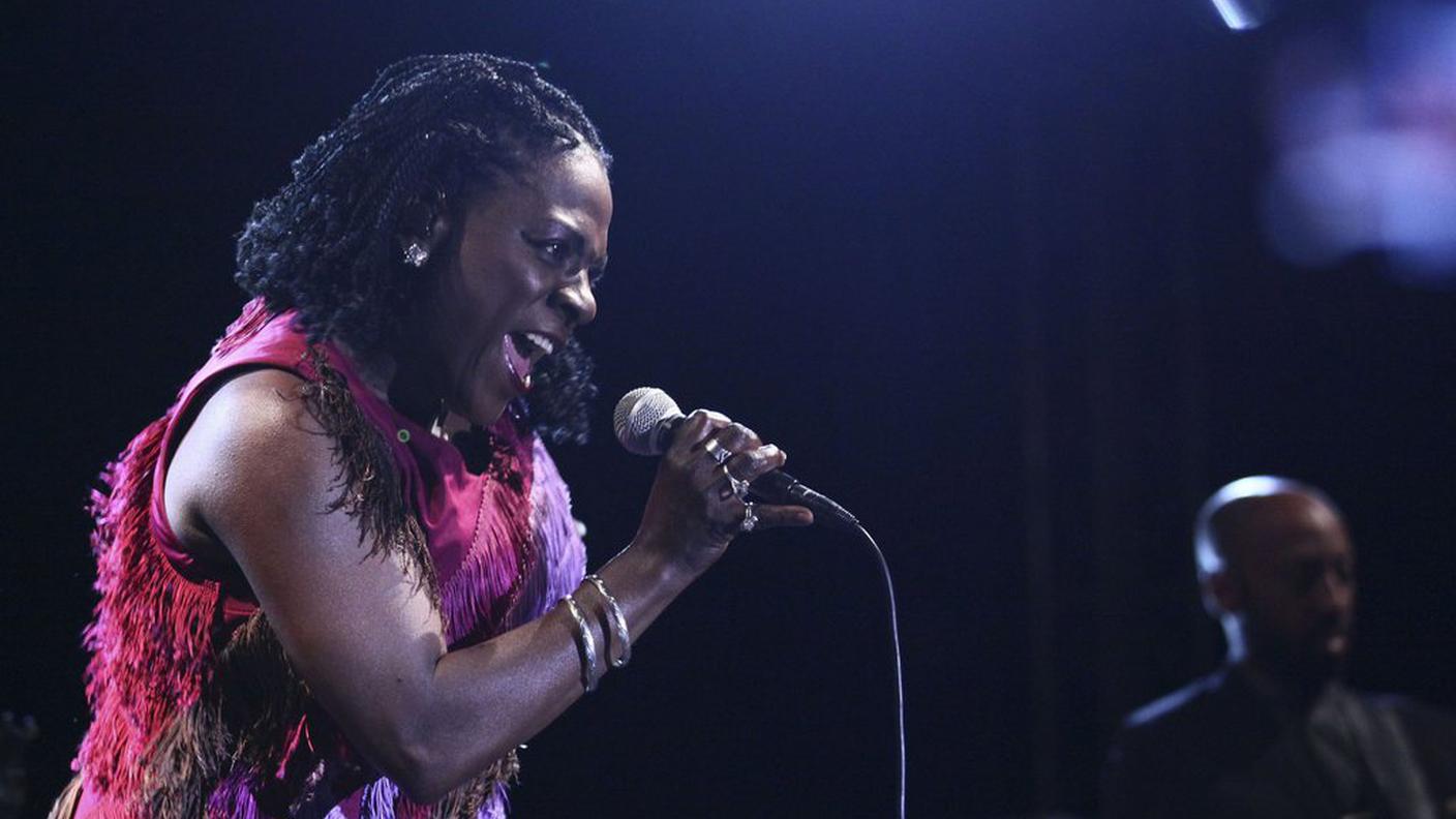 La celebre artista durante una sua performance in Portogallo nel 2011