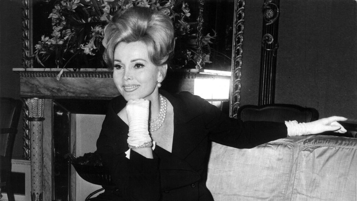 Zsa Zsa Gabor, nome d'arte di Sári Gábor, avrebbe compiuto cent'anni a febbraio