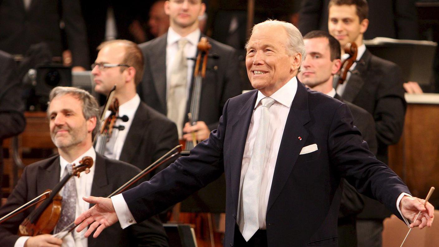 Nel 2008 (in immagine) e 2010 aveva diretto il concerto di Capodanno a Vienna