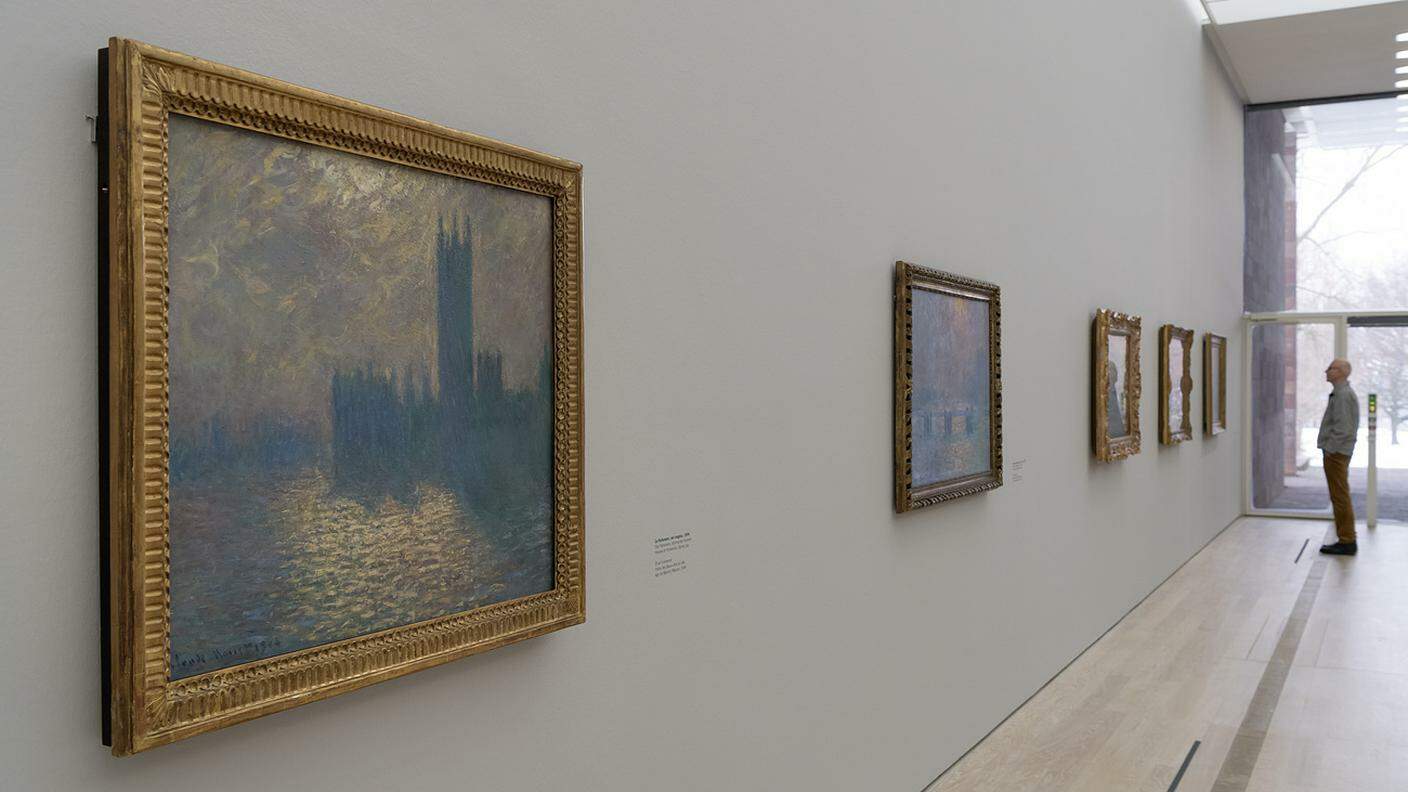 La mostra attualmente in corso è dedicata a Monet