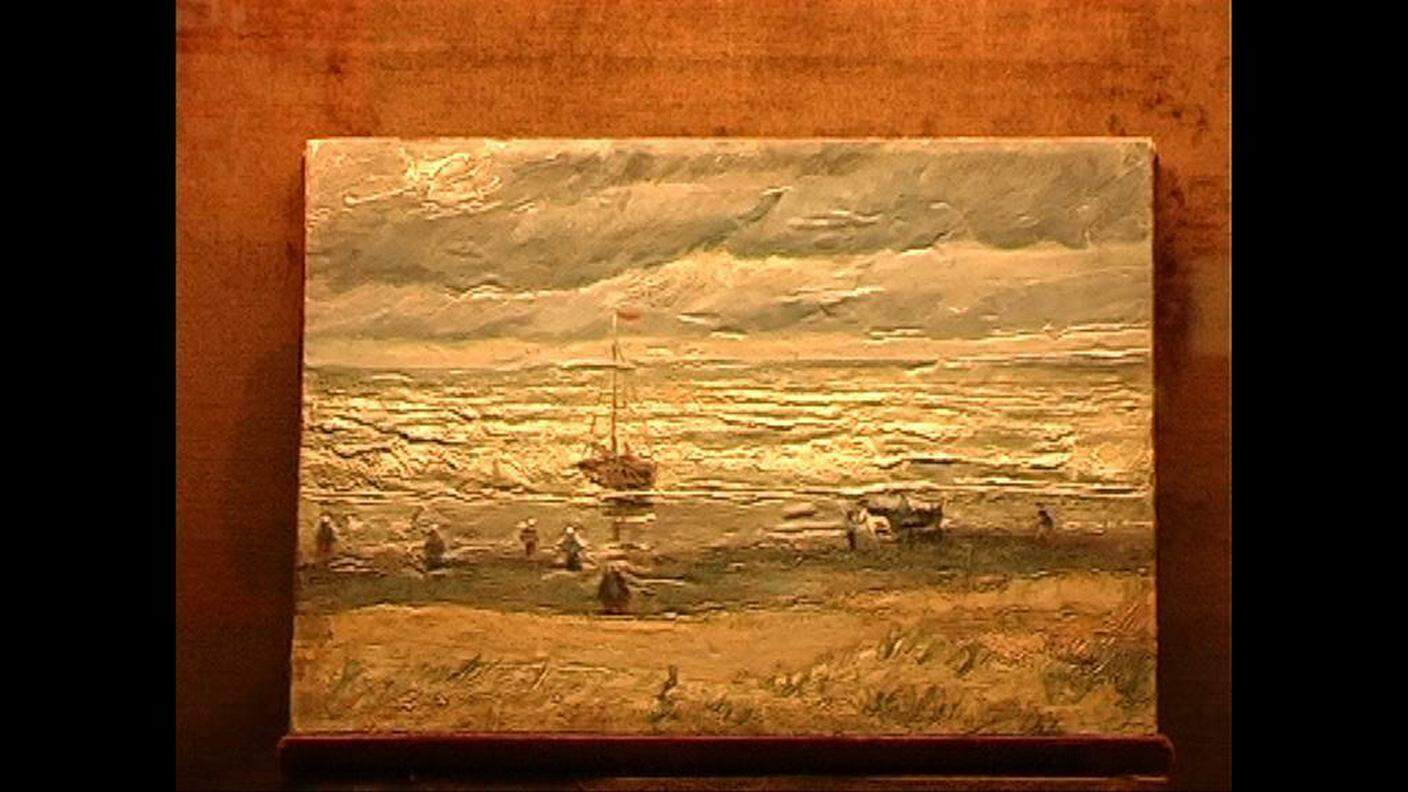 "Vista dalla spiaggia di Scheveningen" (1882) è uno dei due dipinti sottratti alla Camorra