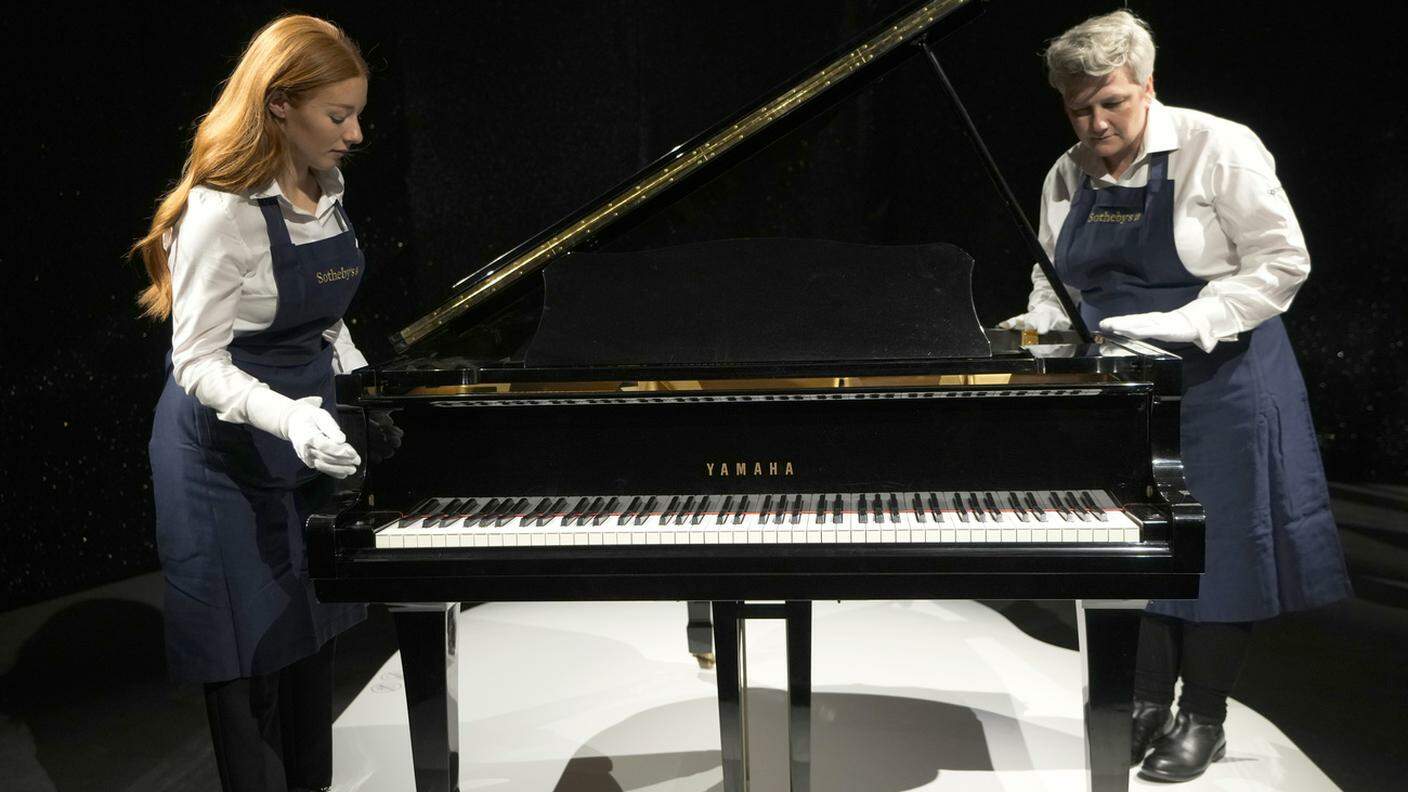 Lo "Yamaha Grand Piano" usato da Freddie Mercury