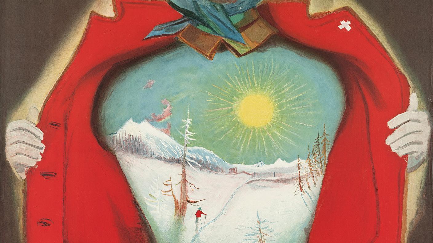 Alois Carigiet, Vacanze d'inverno: Energia vitale, affiche, 1941