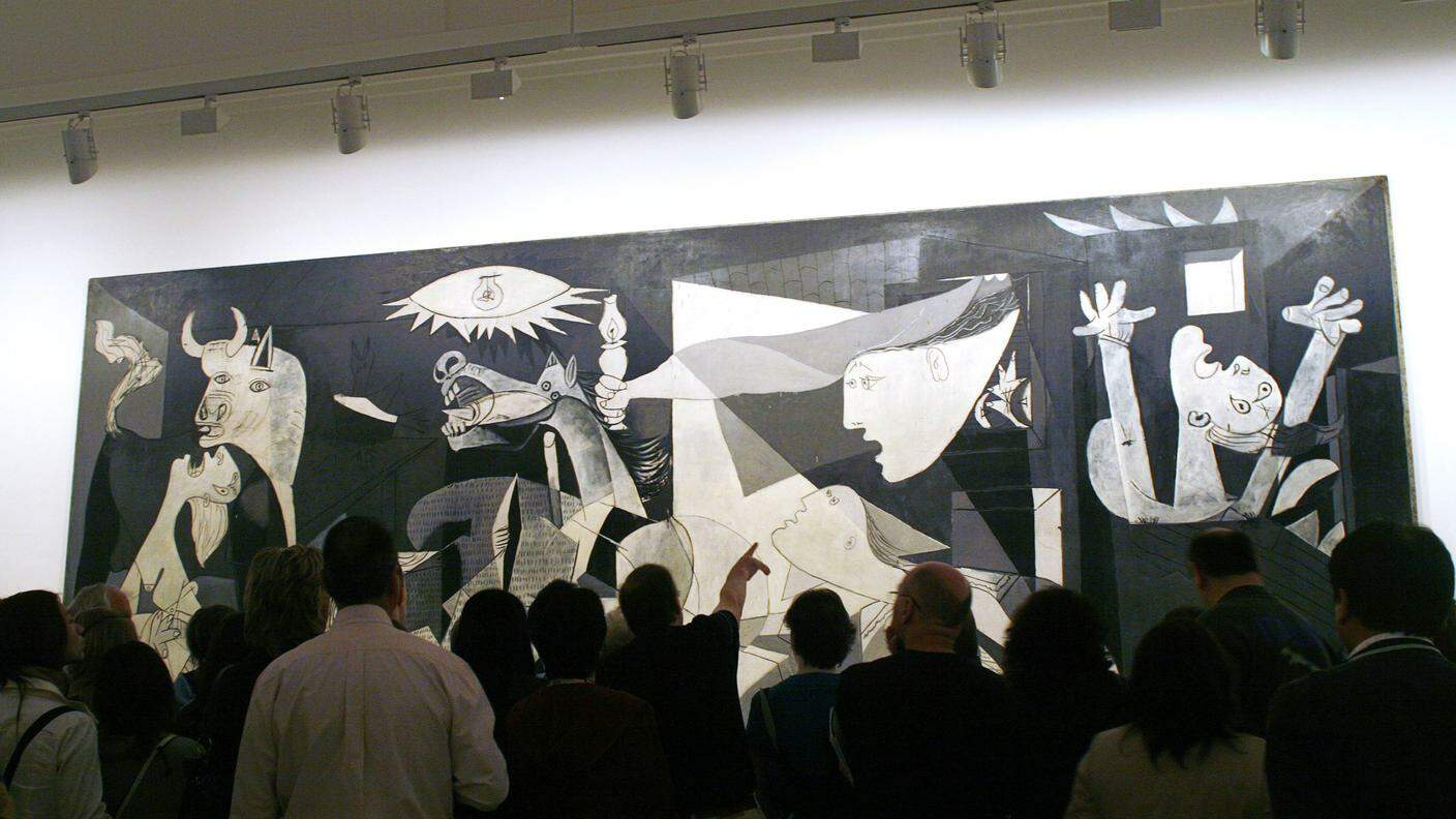 Il dipinto di Picasso sta richiamando a Madrid migliaia di persone estasiate
