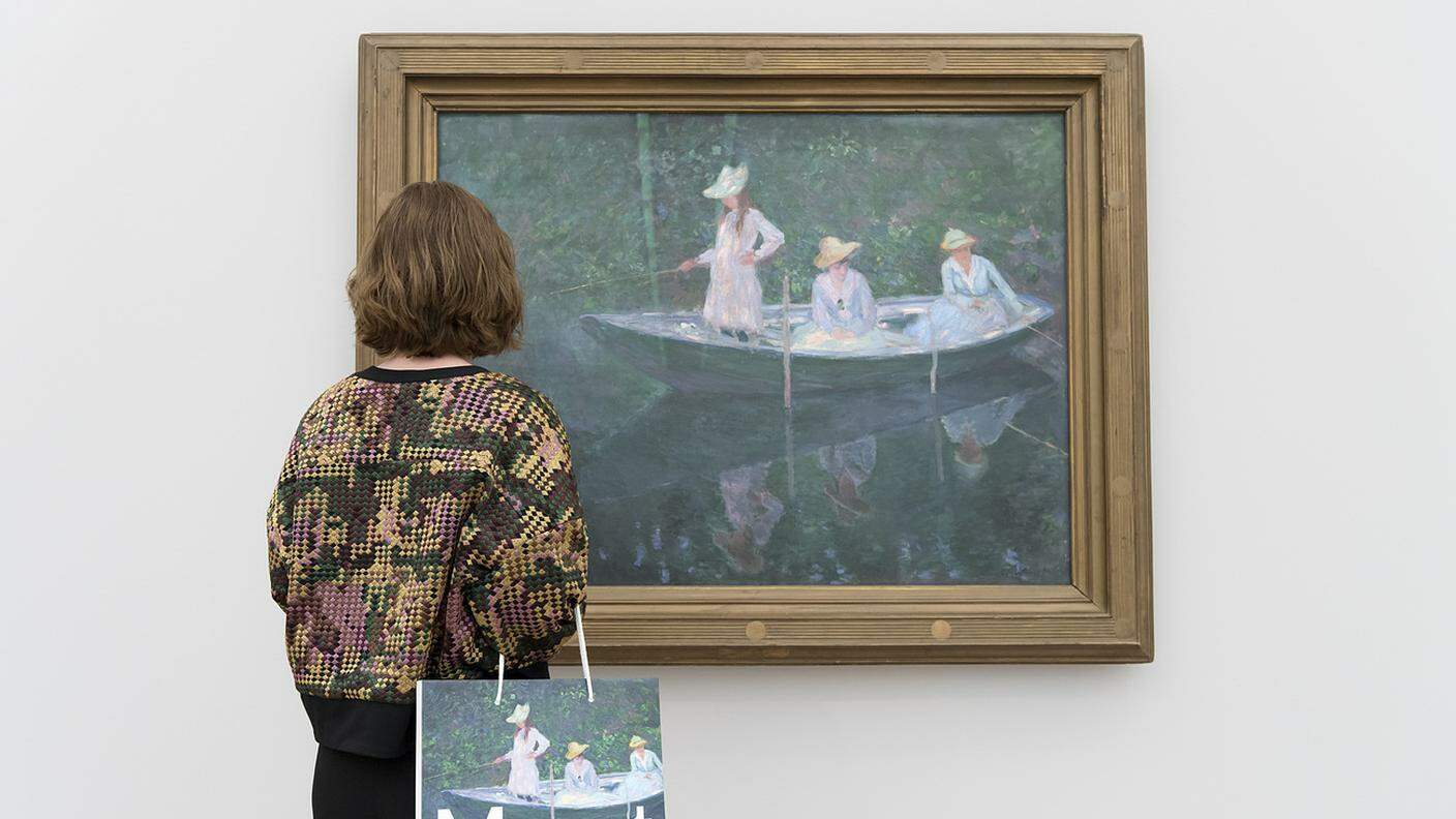 Il quadro "En Norgegienne" (1887) di Claude Monet
