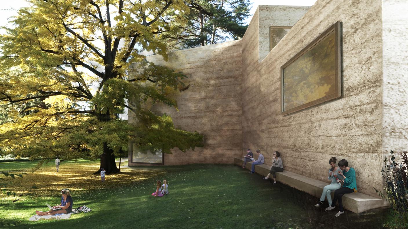 Il progetto del nuovo edificio espositivo