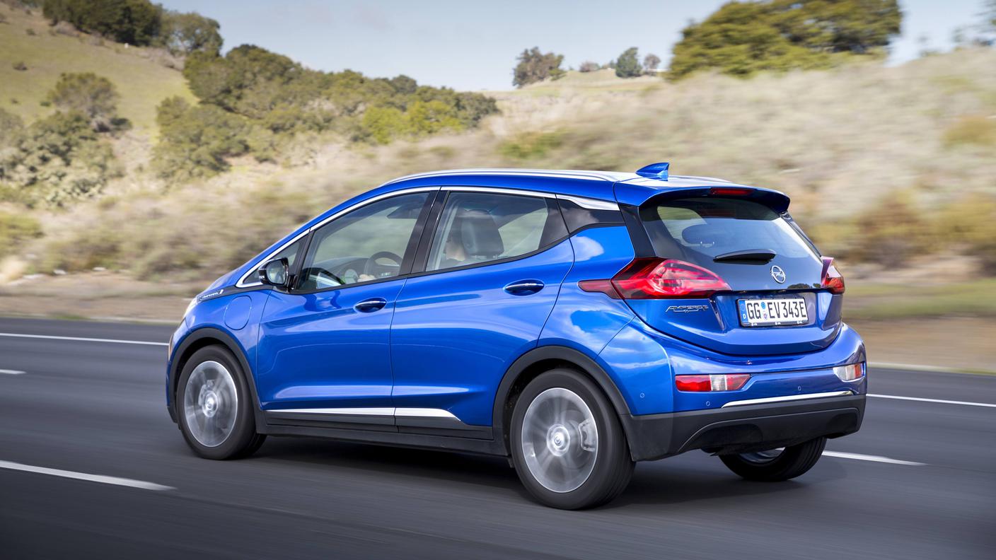 L'Opel Ampera-e sarà offerta tra poco in Svizzera da 41'900 franchi