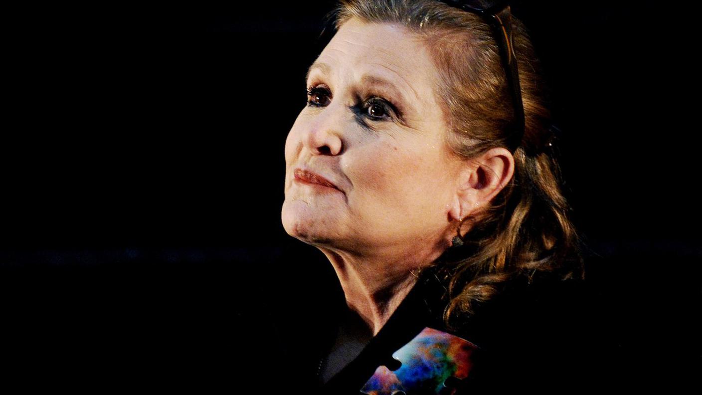 Carrie Fisher per tutti rimarrà la principessa Leia