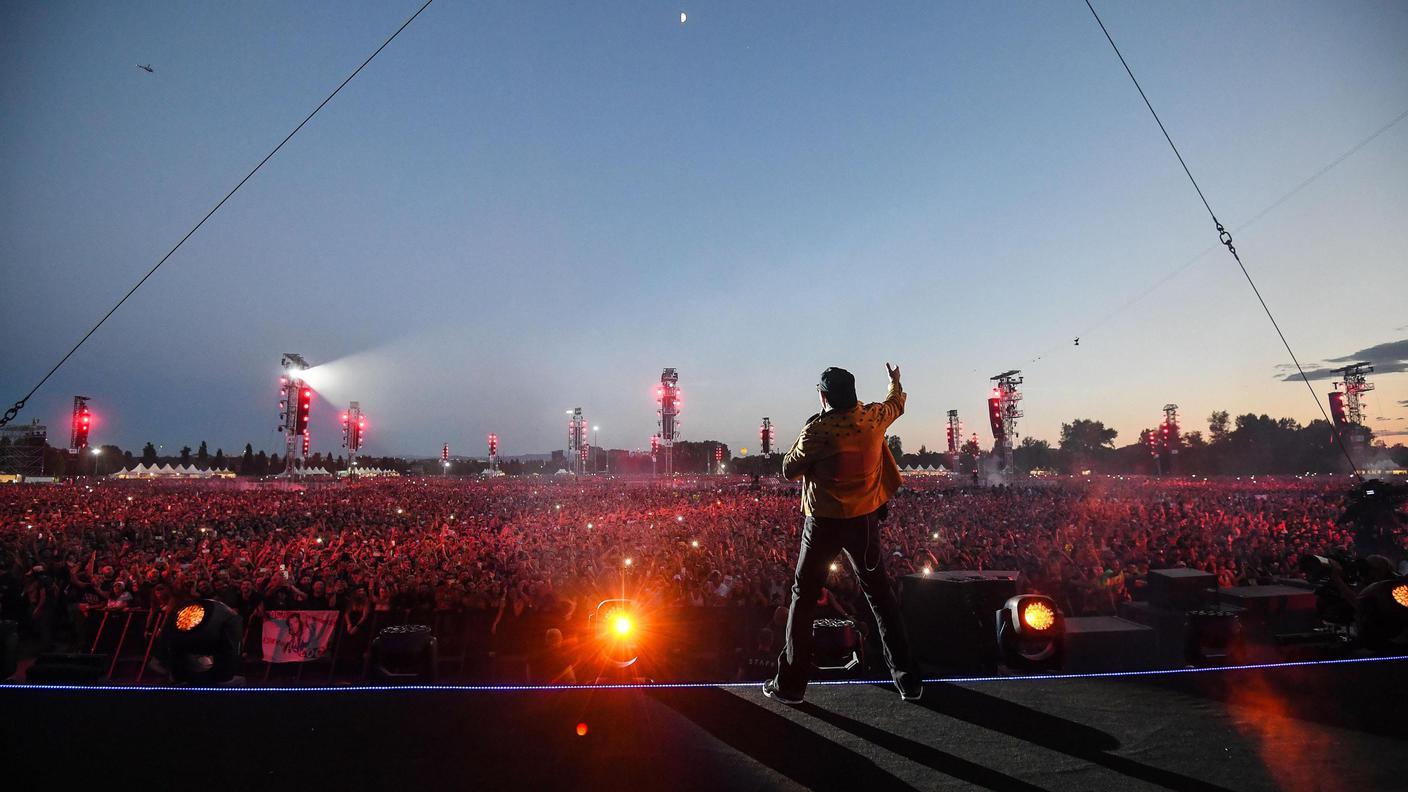 Vasco, un concerto da primato