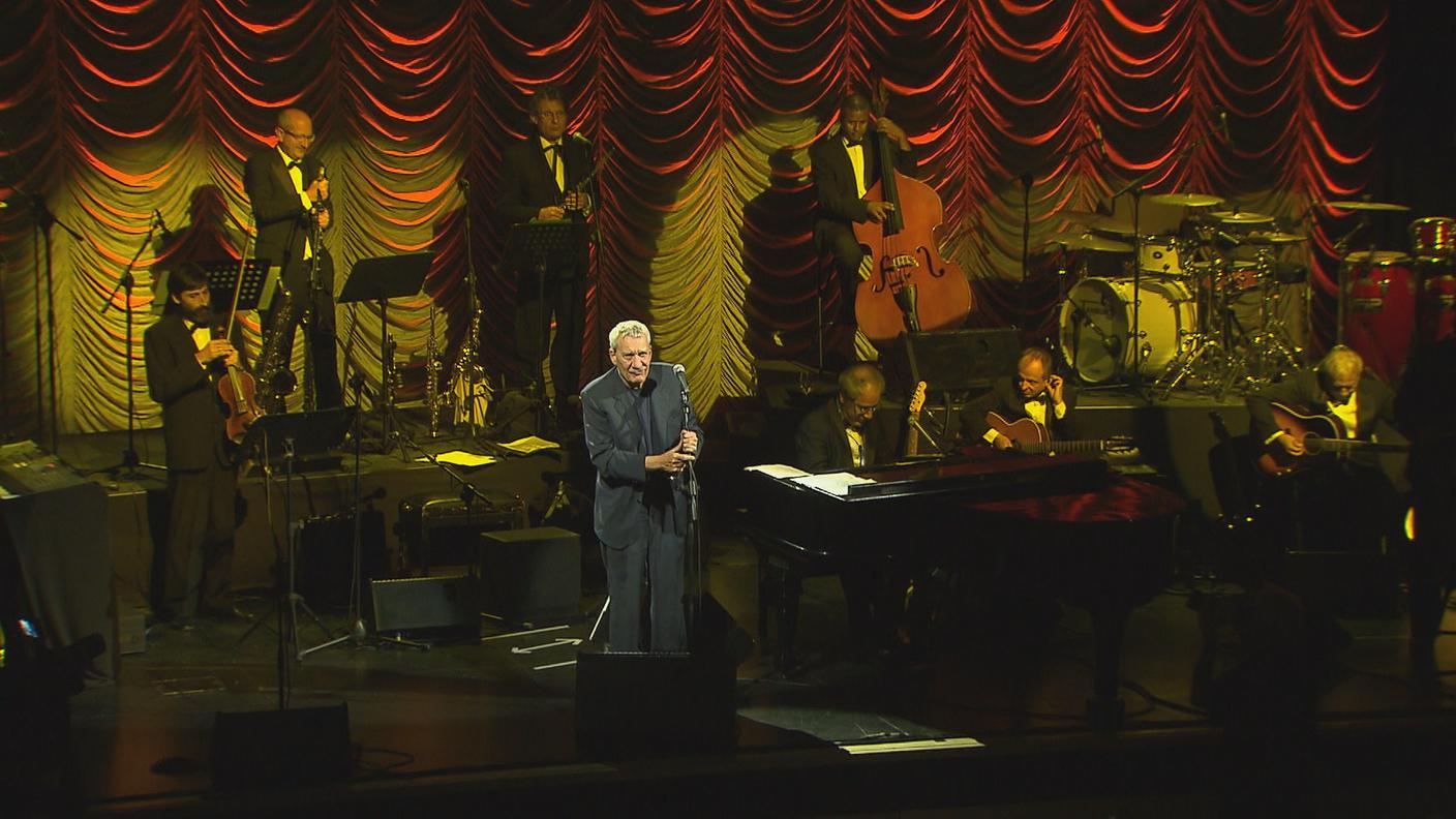 Paolo Conte nella sala del Rondo