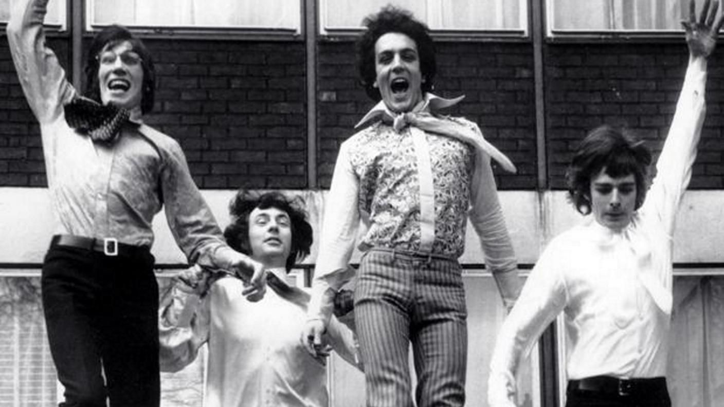 I Pink Floyd in un'immagine che risale alla fine degli anni '60
