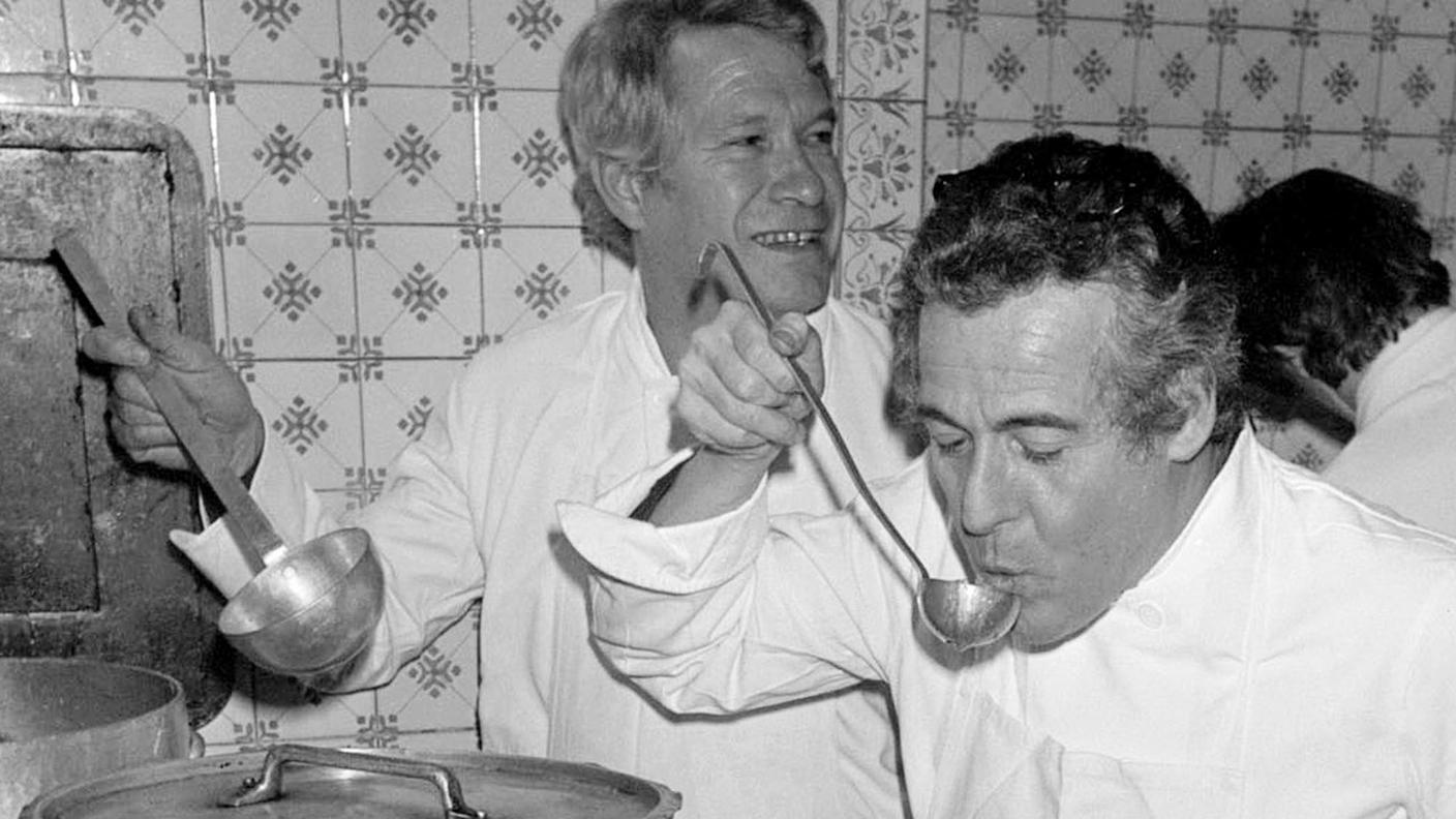 Millau (a destra) con Gault nel 1977