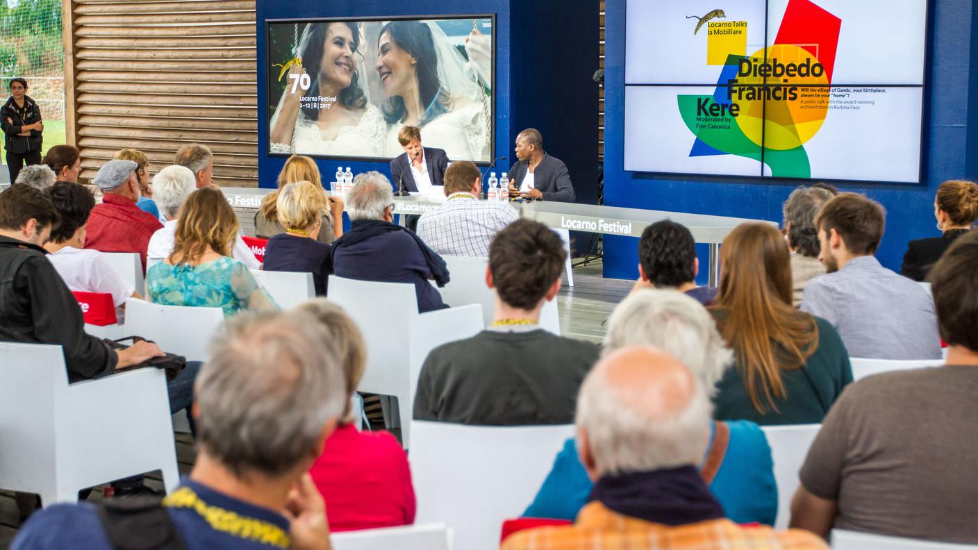 Diébédo Francis Kéré ai Locarno Talks
