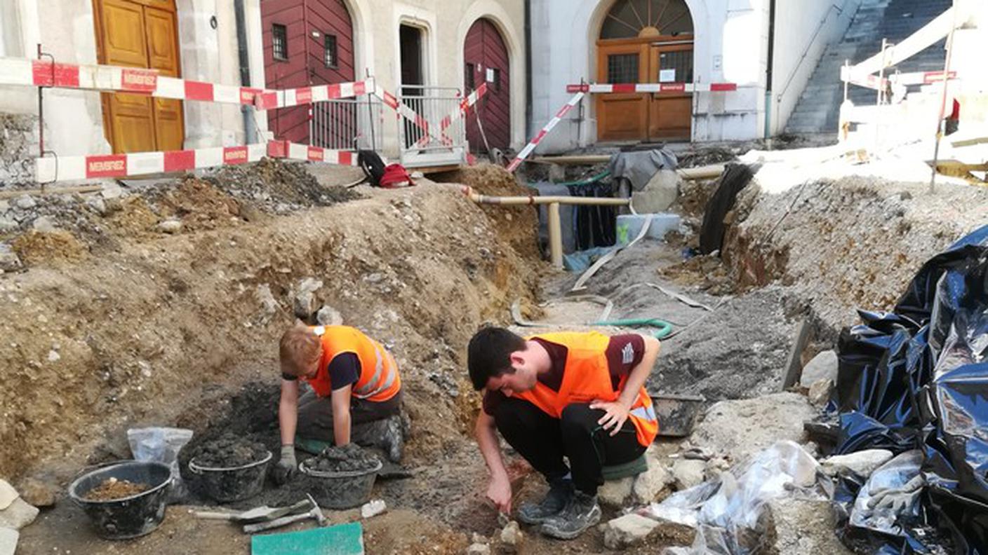 Archeologi al lavoro