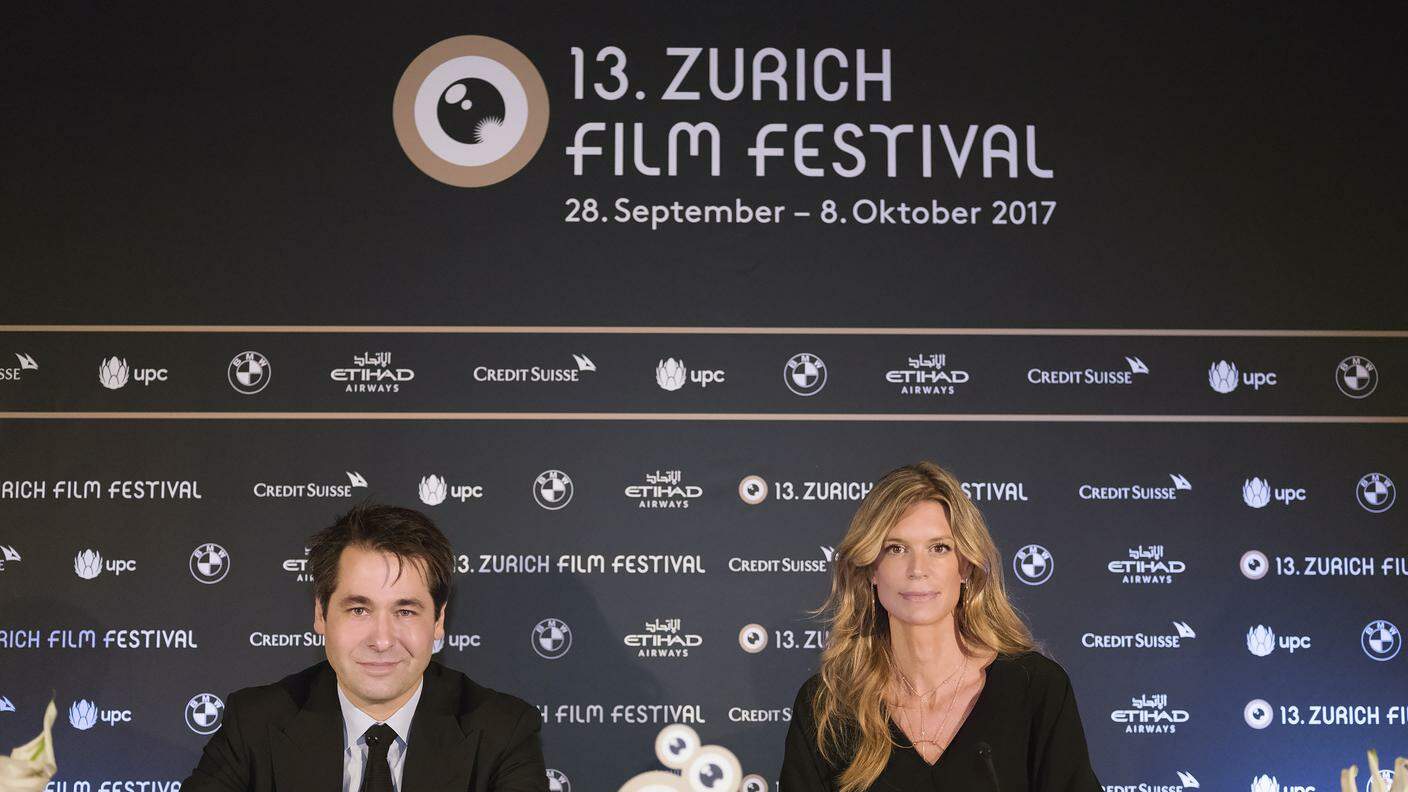 I direttori dello ZFF Karl Spoerri e Nadia Schildknecht