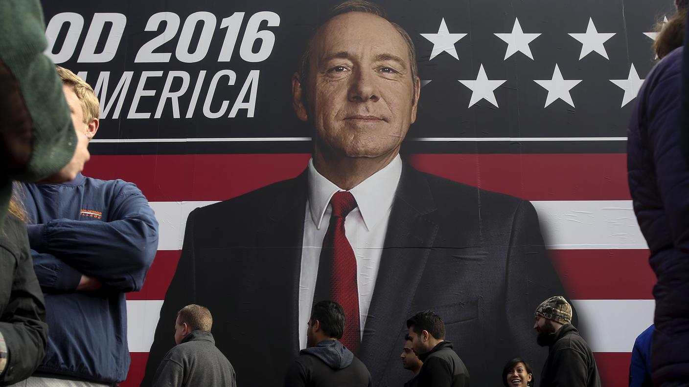 Spacey nei panni di Underwood