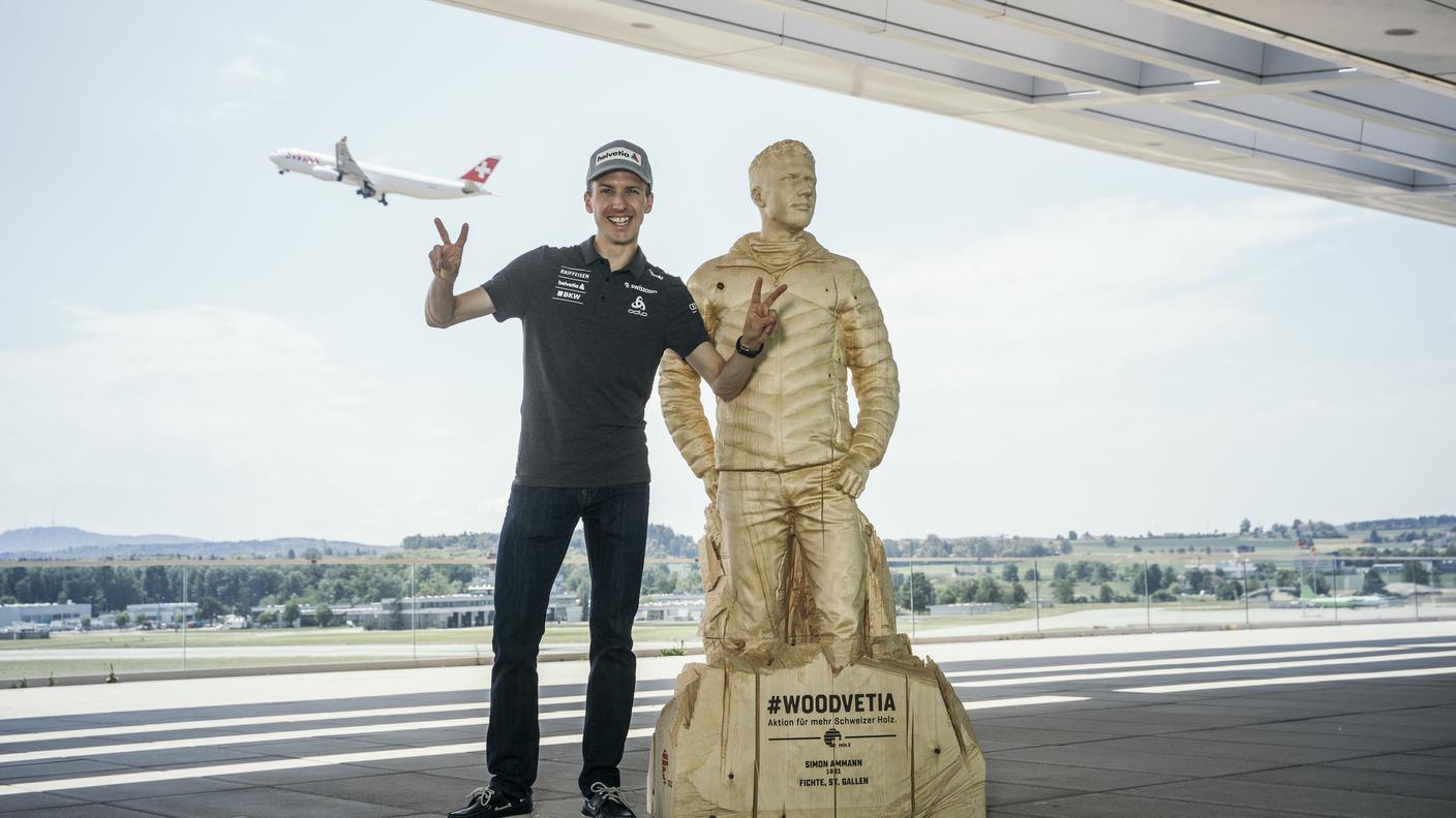 Il saltatore Simon Ammann