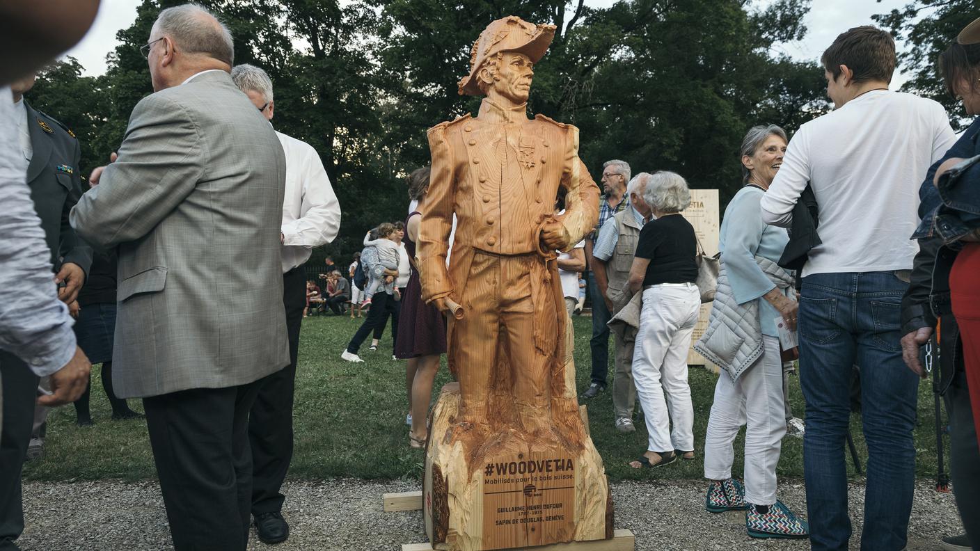 L'ingegnere, generale e primo presidente della CICR Guillaume Henri Dufour