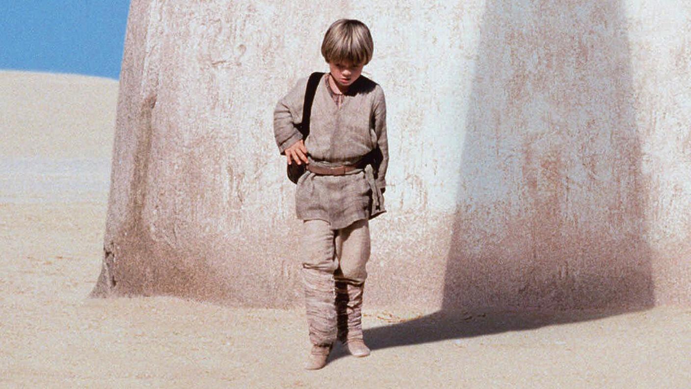 Jake Lloyd, nel 1999, interpreta un giovane Anakin Skywalker