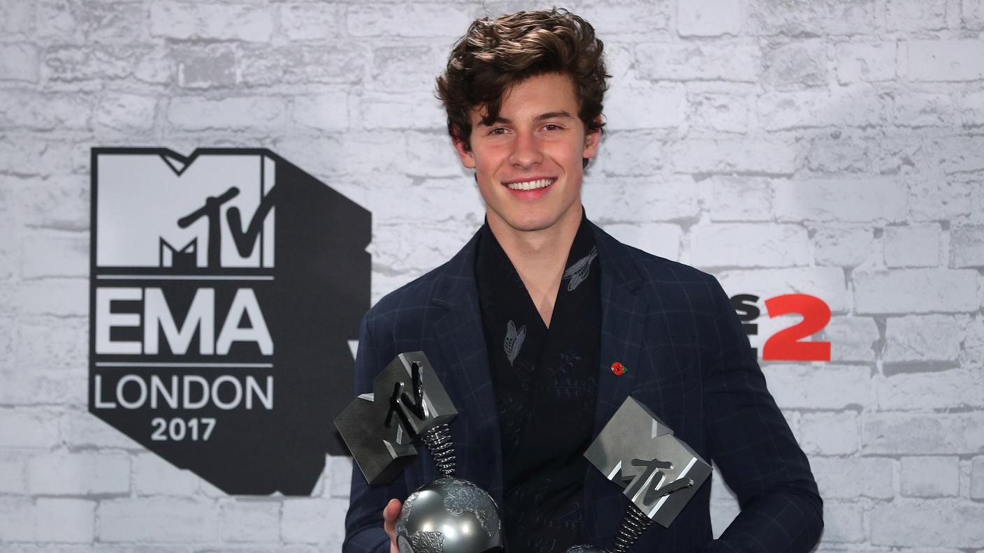 Shawn Mendes è l'artista più premiato agli MTV EMA di domenica a Londra