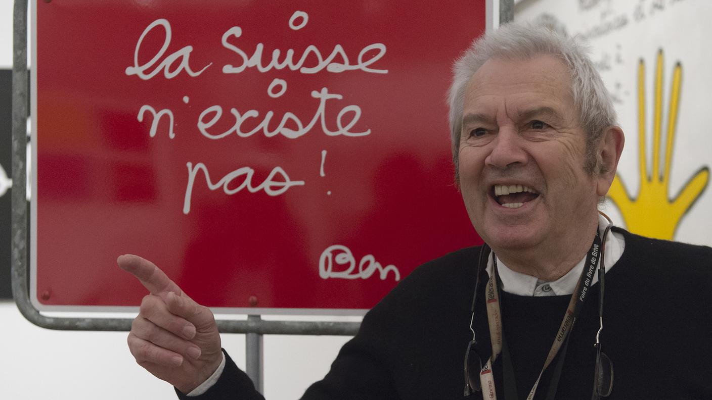 Ben davanti a una delle sue opere più famose.jpg