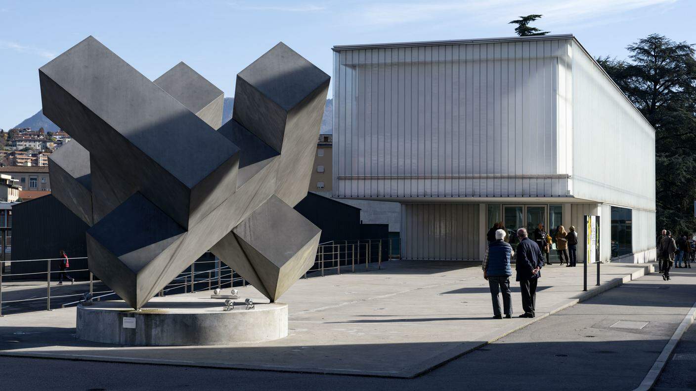 La sede del m.a.x museo di Chiasso che nel 2015 ha festeggiato il decimo anniversario
