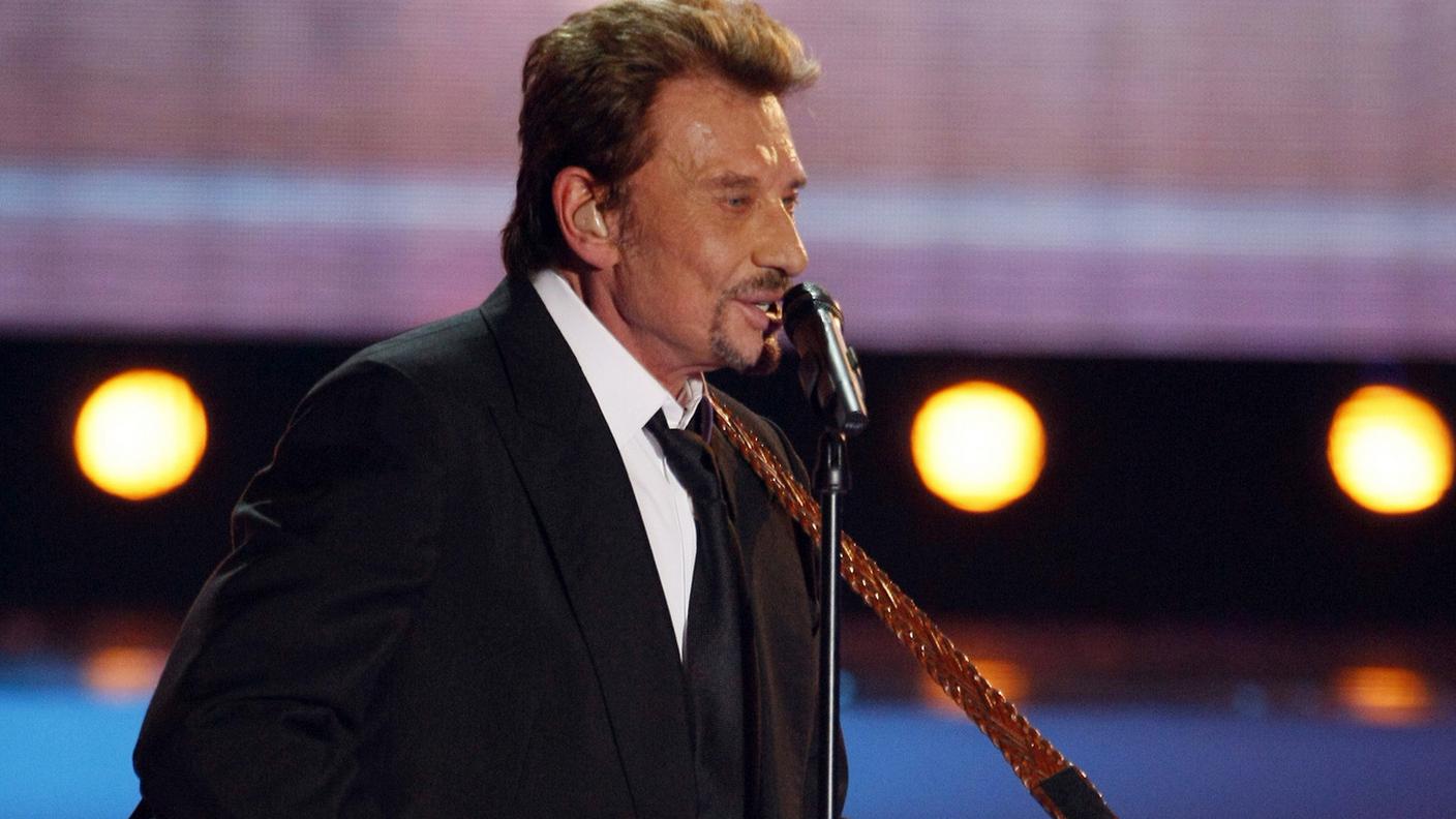 Hallyday a Dunkirk (Francia) nel 2007 