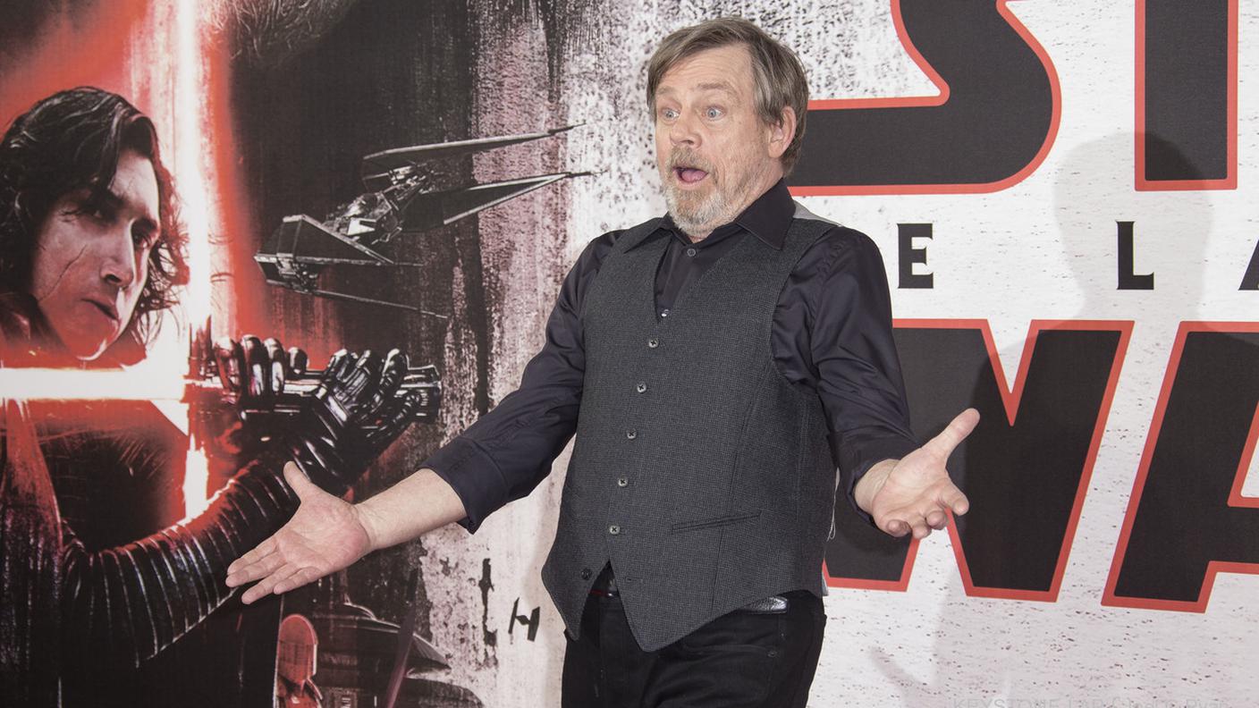 Mark Hamill interpreta Luke Skywalker 