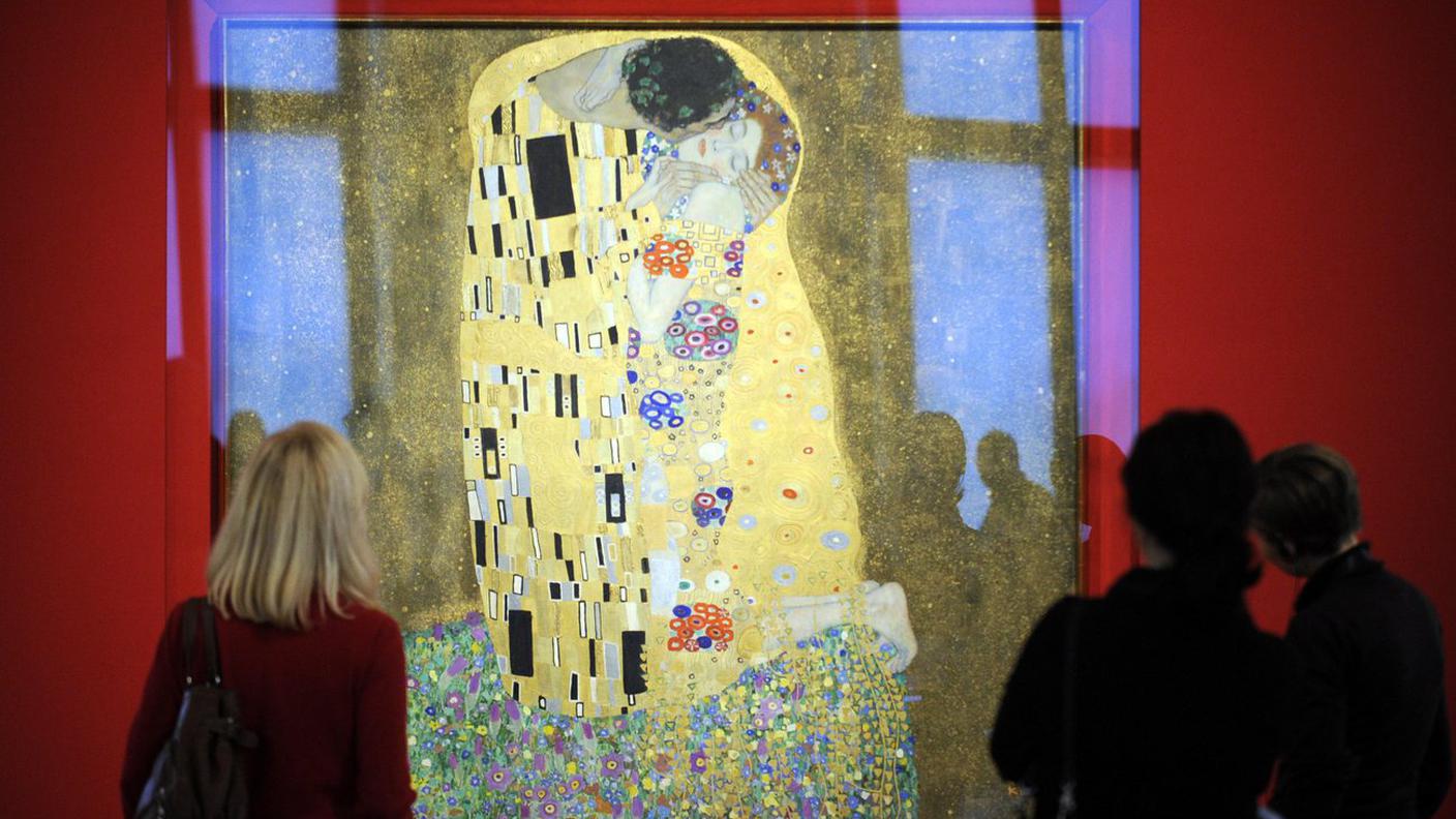 Il Bacio, l'opera più celebre di Gustav Klimt