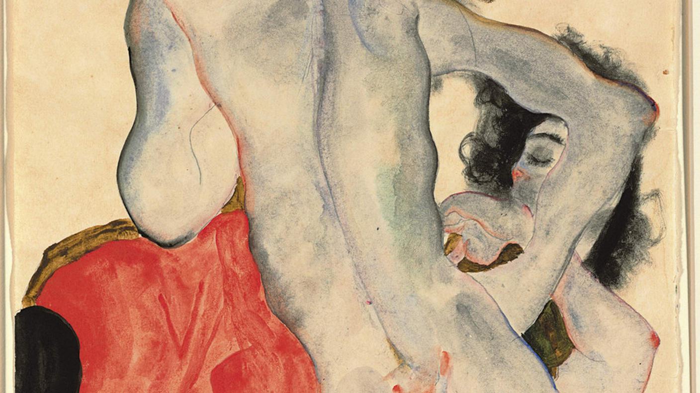 Un'opera di Egon Schiele